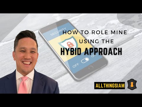 How to Role Mine Using the Hybrid Approach