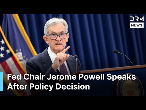 FULL BRIEFING: Powell Addresses Media Following Fed Decision | DRM News | AF1F