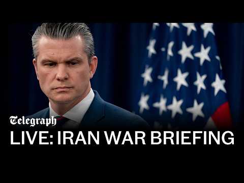 LIVE: Iran war briefing held by Hegseth in the Pentagon
