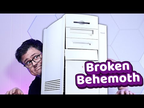 I Found a Beat Up Power Mac 9600