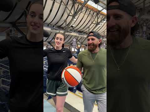 Sooo THIS JUST HAPPENED π³ New vid with Caitlin Clark coming soon...