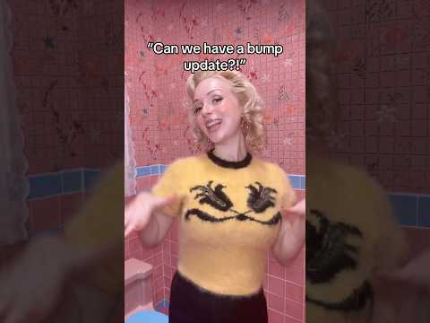 Baby bump update 🤰 #shorts