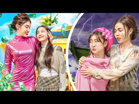 Rich Mom Swap Daughters With Poor Mom! Rich Girl Suddenly Become Broke