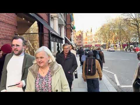 London Walk Most Expensive Neighborhood in London Belgravia Posh area in Central London 4K HDR