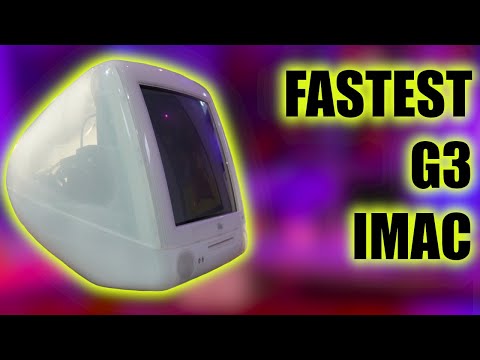 The Fastest G3 iMac Apple Ever Made