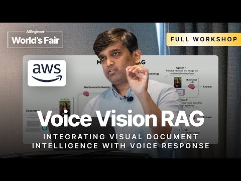 VoiceVision RAG - Integrating Visual Document Intelligence with Voice Response — Suman Debnath, AWS