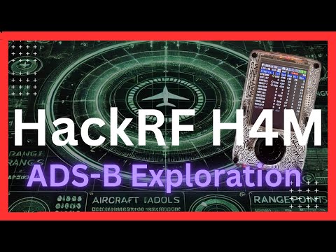 HackRF H4M: ADS-B APP | It's a portable aviation tracking feature with lots of flight data! #aviator