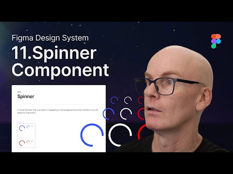 Figma Design System: 11.Spinner Component