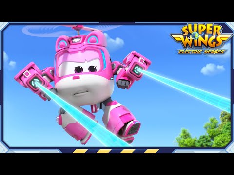 Superwings | S8 | DIZZY part1 | Electric Heroes | Character Compilation
