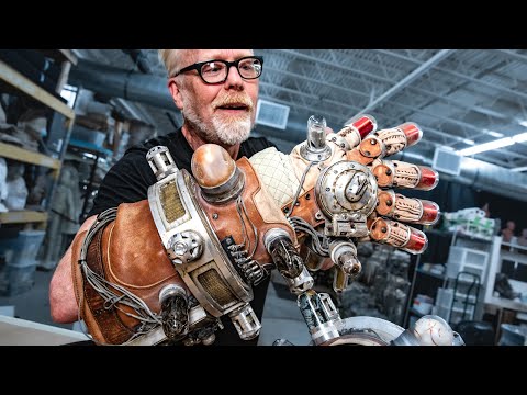 Adam Savage Meets the Original Hellboy Mecha Glove!