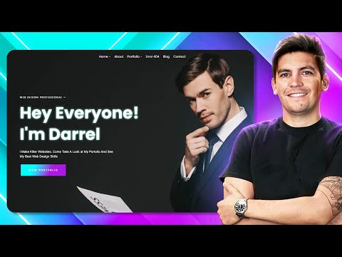 CREATE a PROFESSIONAL Portfolio Website in 2025!