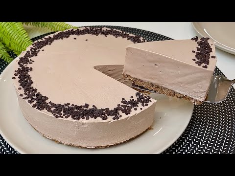 Ricetta in 10 minuti 😍questo dolce la farai ogni giorno‼️solo con 5 Ingredienti, Senza cottura🤩