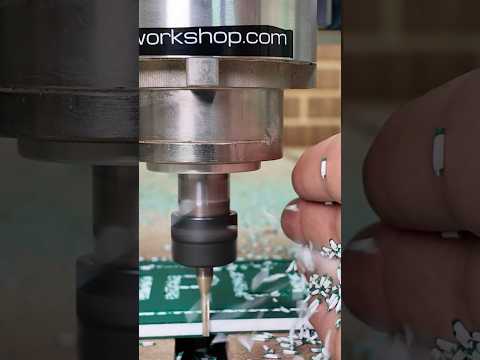 HDPE + O’Flute Bits=Buttery Cuts 🧈  #cicworkshop #woodworking