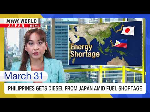 Philippines gets diesel from Japan amid fuel shortageーNHK WORLD-JAPAN NEWS