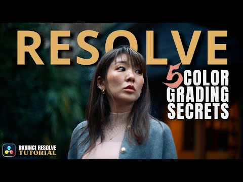 5 Color Grading Secrets Pro Colorists Use in DaVinci Resolve #tutorial