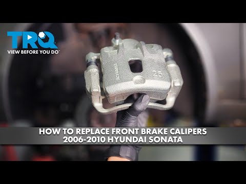 How to Replace Front Brake Calipers 2006-2010 Hyundai Sonata