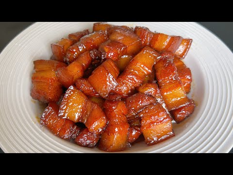 做紅燒肉時,切記不要直接下鍋焯水,酒店大廚教我一招,軟爛入味肥而不膩,EASY & QUICK braised pork RECIPE,#紅燒肉, #Food