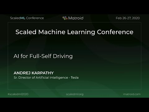Andrej Karpathy - AI for Full-Self Driving at Tesla
