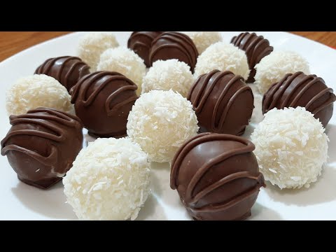 Конфеты своими руками в домашних условиях. Очень просто и вкусно. (простой рецепт конфета)