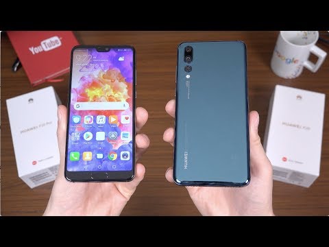 Huawei P20 and P20 Pro Unboxing!