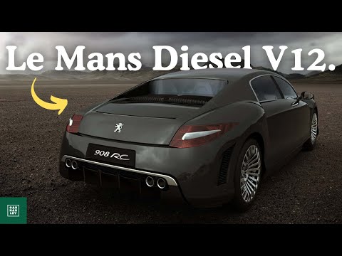 Peugeot 908 RC Concept: The Le Mans Diesel Engined Luxury Car