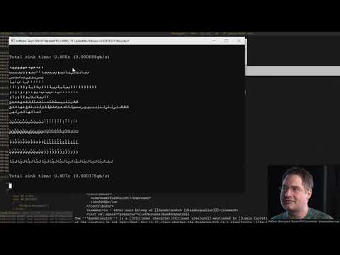 [EPILEPSY WARNING] How fast should an unoptimized terminal run?