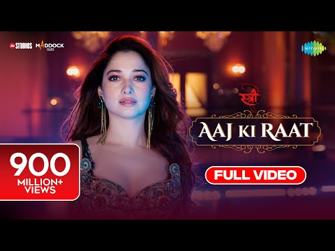 Aaj Ki Raat -Full Song |Stree 2|Tamannaah Bhatia|Rajkummar Rao|Sachin-Jigar|Madhubanti|Divya|Amitabh