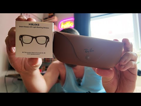 Do HiBloks LED Light Blocking Stickers for Ray Ban Meta glasses actually work?