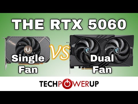 NVIDIA RTX 5060 - 2 Card Performance Review - Best with Single-Fan?