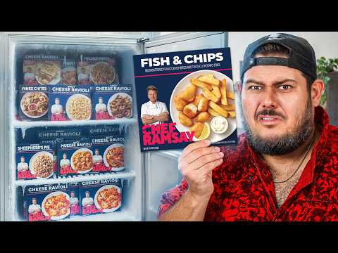 We tried Gordon Ramsay's FROZEN FOOD: The Results Shocked Us!