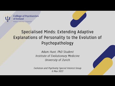 Extending Adaptive Explanations of Personality to the Evolution of Psychopathology by Adam Hunt