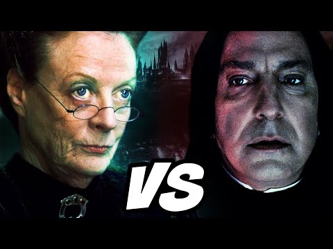 Snape VS McGonagall.. Who Is MORE Powerful? - Harry Potter Theory