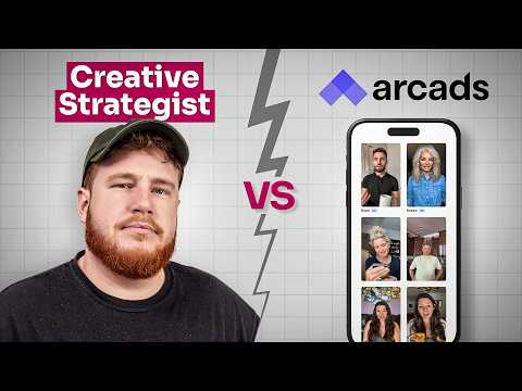 How I Make Ai UGC Creatives FAST (with Arcads)