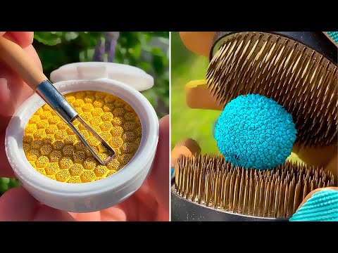 Oddly Satisfying Video With Calming Deep Sleep Music - Stress Relief & Meditation #12