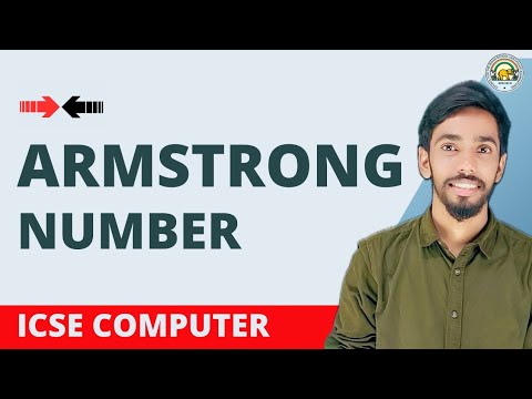 Armstrong number function in Java Computer Class 10 ICSE ISC Java Programming #icse #icse2024 #java