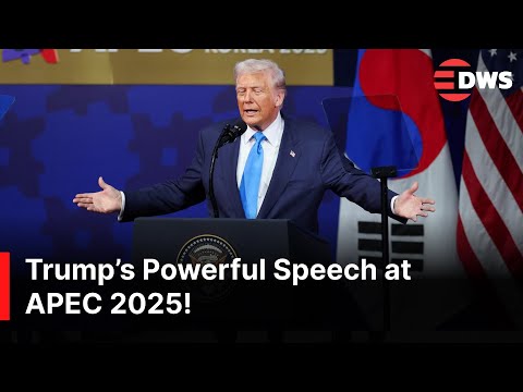 STRONG REMARKS: Donald Trump’s Powerful APEC 2025 Address in South Korea | AC1Z