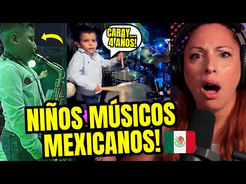 NIÑOS MÚSICOS MEXICANOS! 4 años y DEJA en shock al público | CECI DOVER REACCIONA