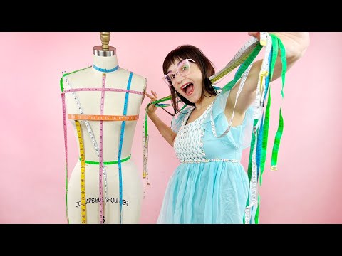 How To Perfectly Measure Your Body For Pattern Drafting A Bodice 12 Tips! | Sew