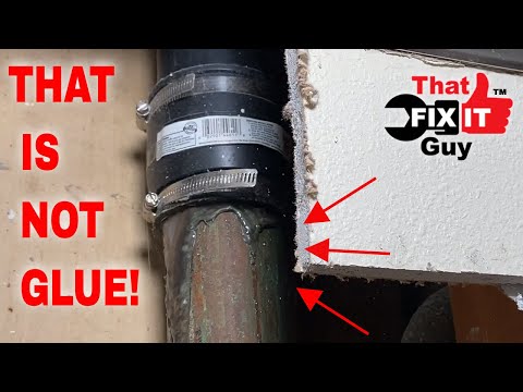 My Neighbor Has a Drain Pipe Leak in the Wall...Part 1