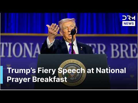 WATCH: President Trump Slams Democrats at Fiery Prayer Breakfast Speech | AC1G