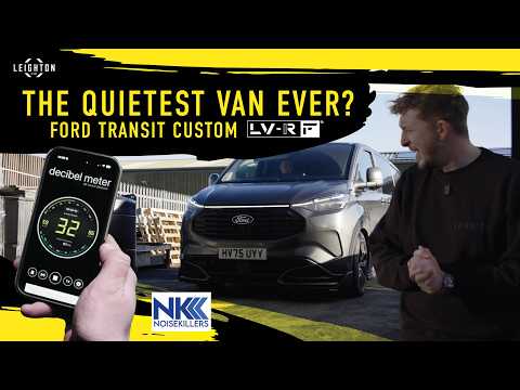 LV-RF DEMO VAN | Noise Killers Sound Deadening Upgrade | Road Test & Real Results