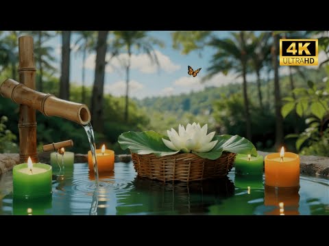 Relaxing Water Sounds | Healing Music for Stress, Sleep & Meditation 😴