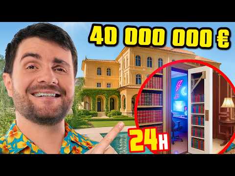 24H dans la MAISON la plus CHÈRE d’Espagne (y’a une PIÈCE SECRÈTE) 