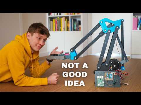 Building Big 3D Printed Robot Arm with CubeMars Actuators