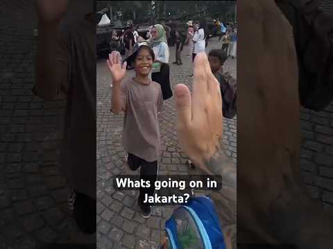 We came across this while at the monument in Jakarta.Does anyone know why this was on? 😊 #indonesia