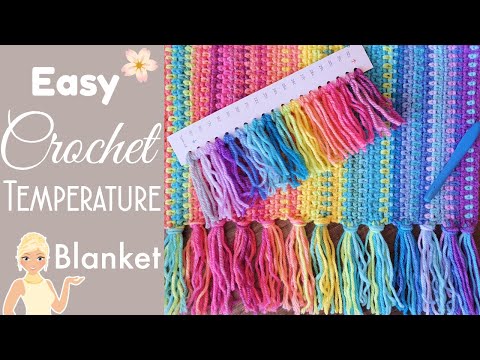 The ULTIMATE Temperature Blanket Guide & Pattern!