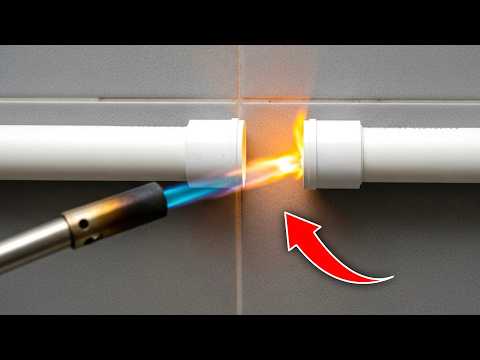 Plumbers Don't Want You To Know This | Plastic Pipe Joining Without Welding