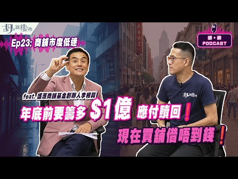 🥶(精華版)胡‧說PODCAST:EP23🥶舖市寒冬,投資者贖回潮⁉️李根興: 年底前要籌多$1億❗️現在買舖借唔到錢❗️|炒舖|胡‧說樓市