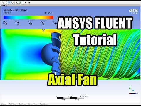✅ #ANSYS FLUENT Tutorial - Axial Fan