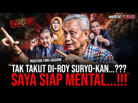 PROFESOR TONO SAKSONO GAMBLANG UNGKAP KEJANGGALAN IJAZAH JOKOWI